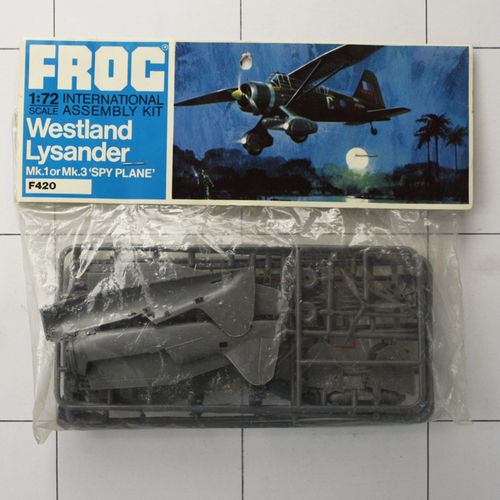 Westland Lysander Mk1 or Mk3 'Spy Plane', Frog 1:72