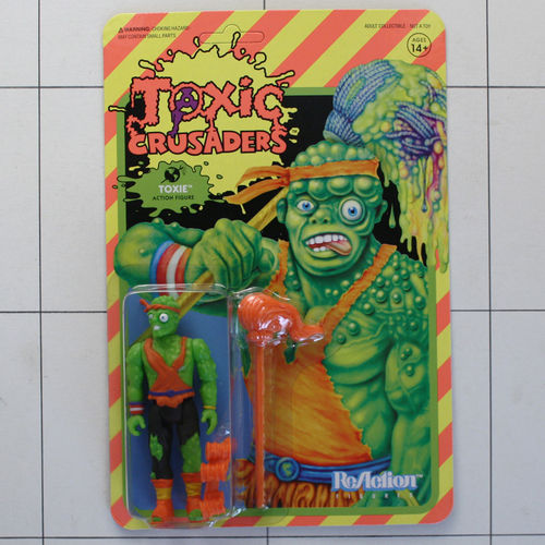 Toxie, Toxic Crusaders, Super7, ReAction