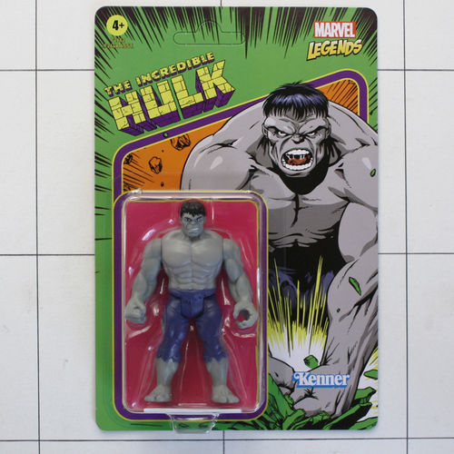 Hulk, (Grey), Marvel Legends, Hasbro (Kenner), Actionfigur