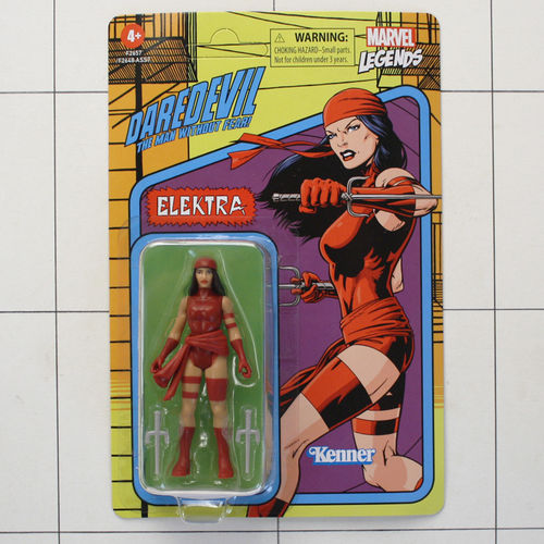 Electra, Marvel Legends, Hasbro (Kenner), Actionfigur