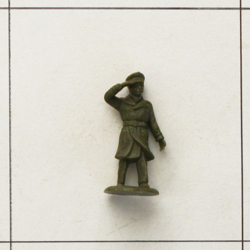 General im Mantel, grüßend, oliv, Infanterie Serie 2, Heinerle