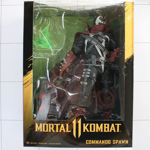Commando Spawn, Großfigur,  Mortal Kombat 11, McFarlane, Videospiel-Klassiker-Figur