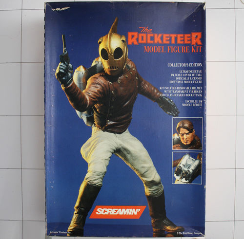 Rocketeer, 1:4 Scale, Disney, Vinyl-Model, Colectors Edition