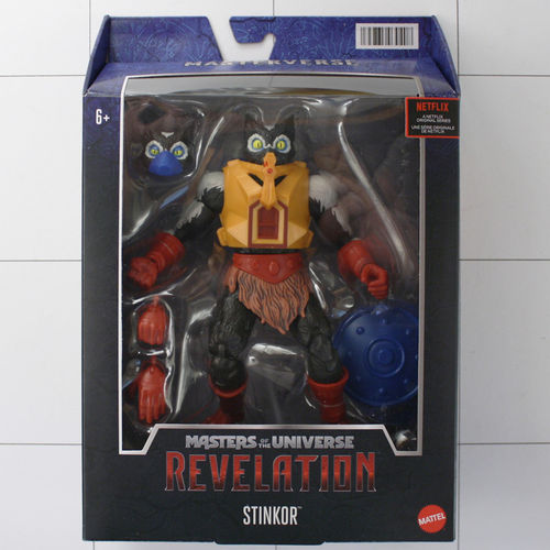 Stinkor, Revelation, MOTU, Mattel 2021, Actionfigur