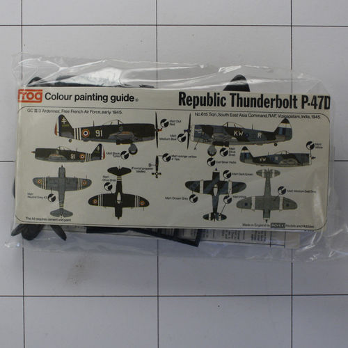 Thunderbolt P-47 D, Frog 1:72