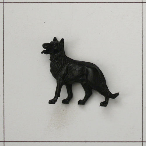 Deutscher Schäferhund, schwarz, Hunde-Serie, Domplastik, Domplast