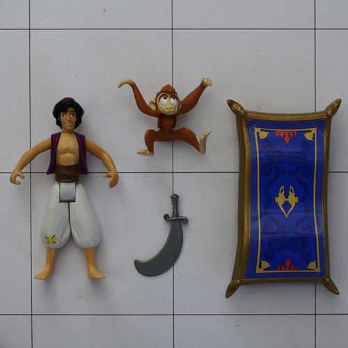 Aladdin und Abu, TV-Serie, Mattel, Actionfigur