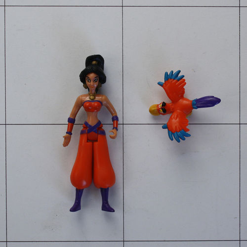 Jasmin und Jago, Aladdin, TV-Serie, Mattel, Actionfigur