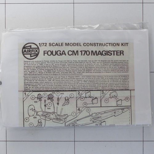 Fouga Magister, Airfix 1:72