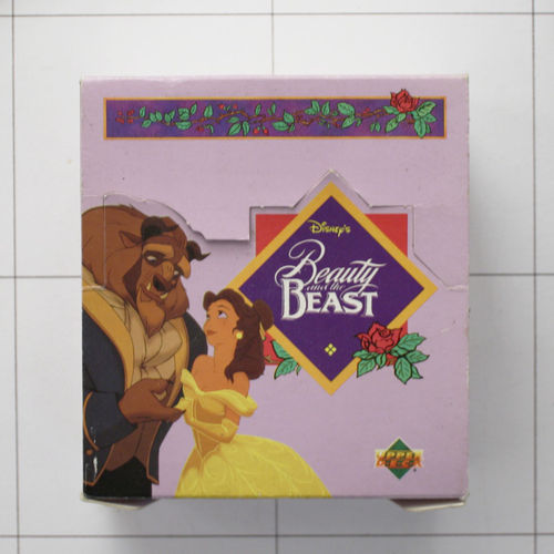 Beauty and the Beast, Sammelkarten, 1992, Umkarton mit 30 Booster je 10 Karten