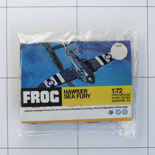 Sea Fury, ohne Decals, Frog 1:72