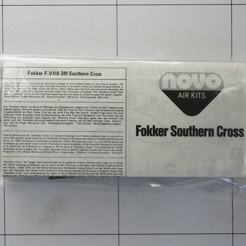 Fokker Southern Cross, Novo 1:72
