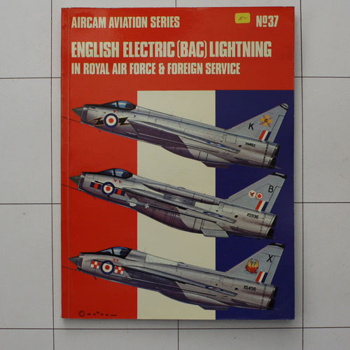 English Electric BAC Lightning, Aircam Aviation, 37, 1972