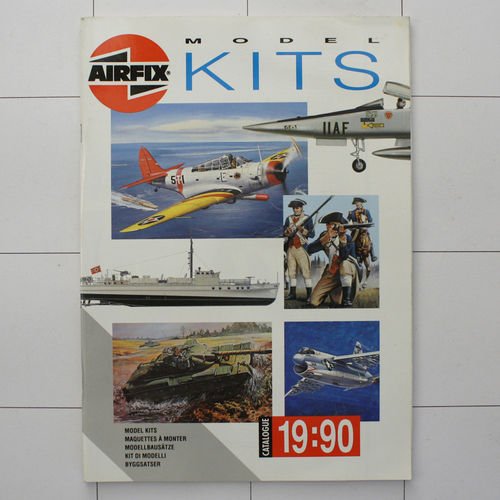 Airfix-Katalog 1990, Modellbausätze