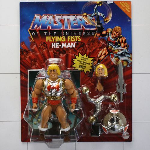 Flying Fists He-Man, MOTU, Mattel 2021, Actionfigur