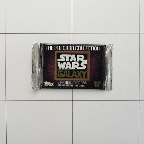 Star Wars Galaxy Serie 1, Collector Cards, 1993, Booster mit 8 Karten