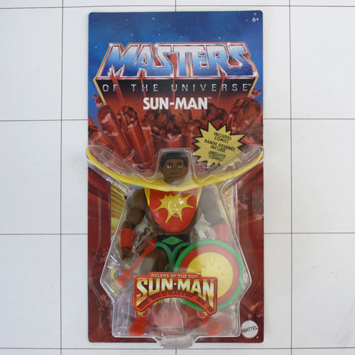 Sun-Man, MOTU, Mattel 2021, Actionfigur