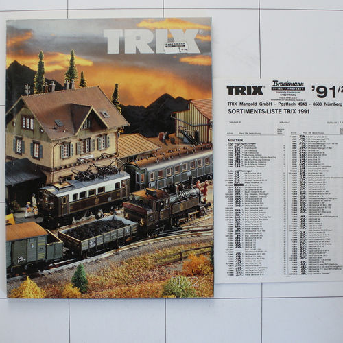 Trix-Katalog 1991-92