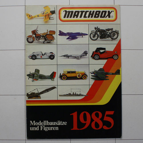 Matchbox Modellbau-Katalog 1985