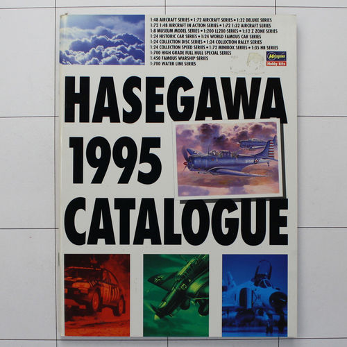 Hasegawa-Katalog 1995, Modellbausätze