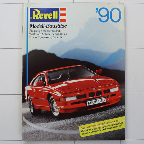 Revell-Katalog 1990, Modellbausätze