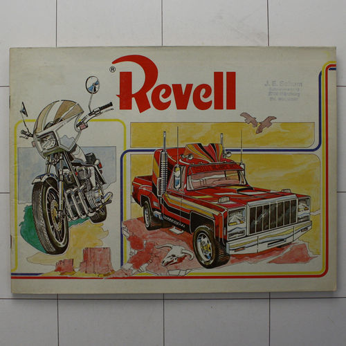 Revell-Katalog 1980, Modellbausätze