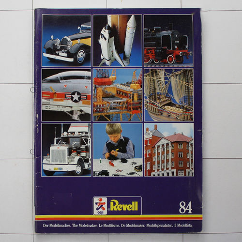 Revell-Katalog 1984, Modellbausätze