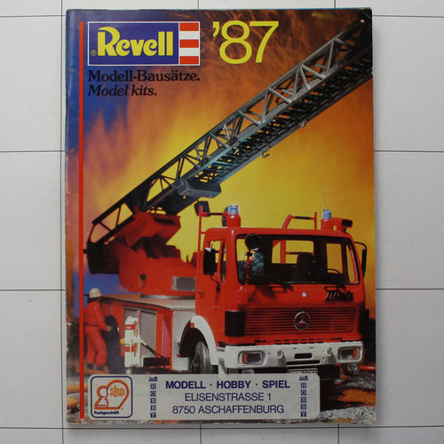 Revell-Katalog 1987, Modellbausätze