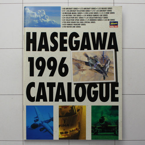 Hasegawa-Katalog 1996, Modellbausätze