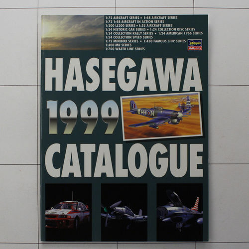 Hasegawa-Katalog 1999, Modellbausätze