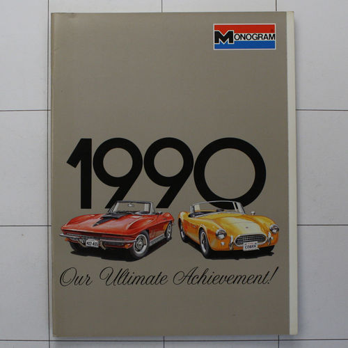 Monogram Modellbau-Katalog 1990