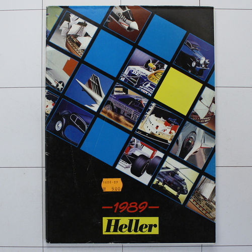 Heller Modellbau-Katalog 1989