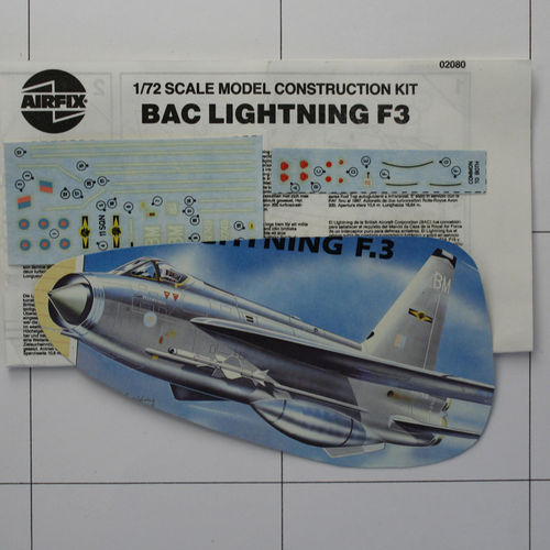 BAC Lightning F3, Airfix 1:72