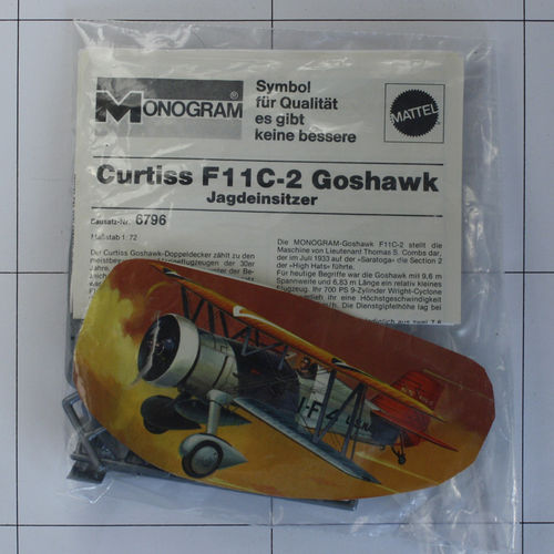 Curtiss F11C-2 Goshawk, Monogram 1:72