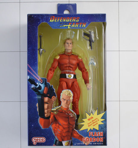 Flash Gordon, Defender of the Earth, Actionfigur,  Neca