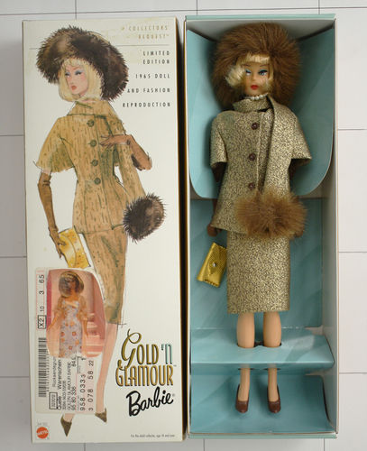 Gold´N Glamor Barbie, Limited Edion. Mattel 2001