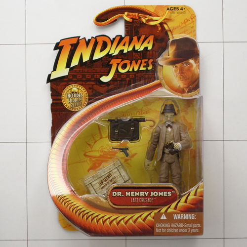 Dr. Henry Jones, Indiana Jones, Last Crusade, Hasbro, Actionfigur