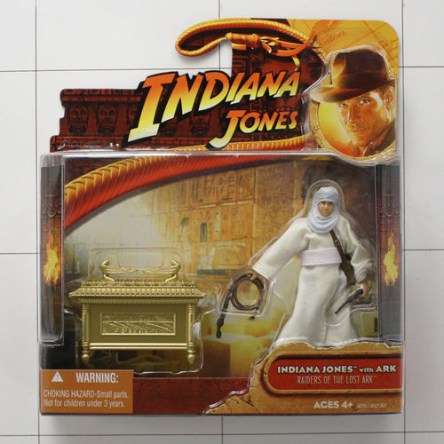 Indiana Jones with Ark, Raiders Lost Ark, Hasbro, Actionfigur
