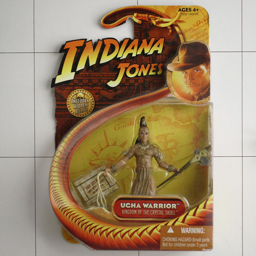 Ucha Warrior, Indiana Jones, Kingdom Crystal Skull, Hasbro, Actionfigur