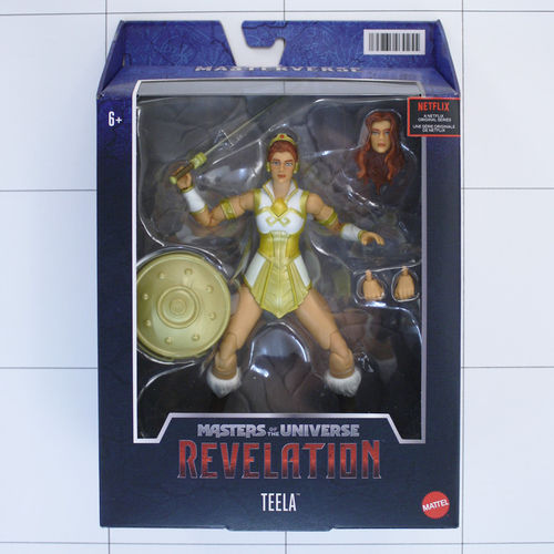 Teela, Revelation, MOTU, Mattel 2021, Actionfigur
