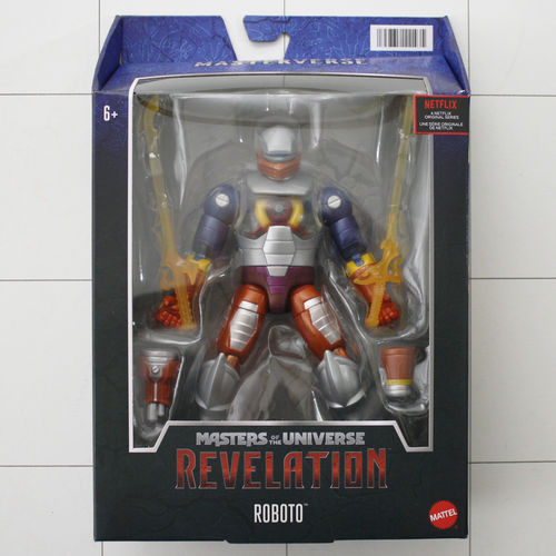 Roboto, Revelation, MOTU, Mattel 2022, Actionfigur