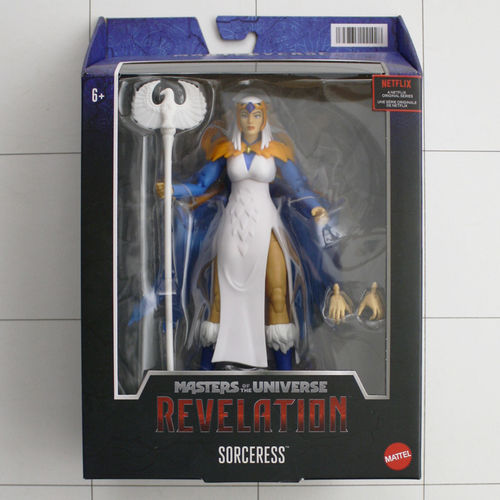 Sorceress, Revelation, MOTU, Mattel 2022, Actionfigur