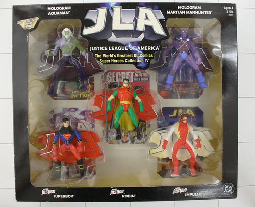 JLA, 5 Pack, DC, Actionfiguren, Hasbro