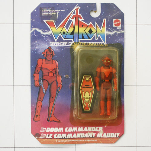 Doom Commander, Voltron, Defender of the Universe, Actionfigur, Mattel