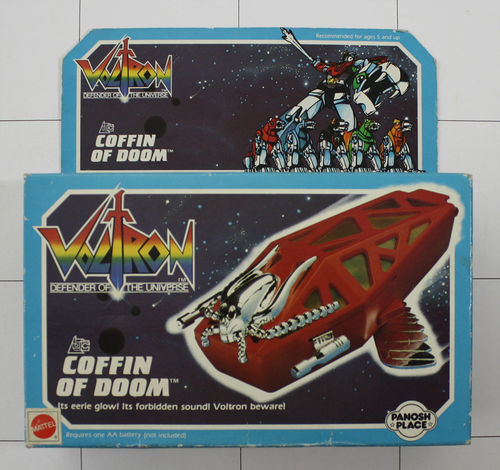 Coffin of Doom, Voltron, Defender of the Universe, Actionfigur, Mattel