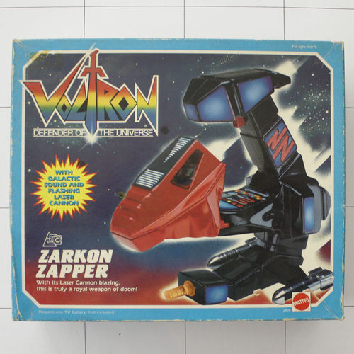 Zarkon Zapper, Voltron, Defender of the Universe, Actionfigur, Mattel