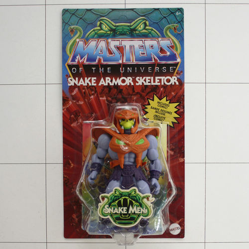 Snake Armor Skeletor, Snake Men, MOTU, Mattel 2022, Actionfigur