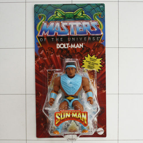 Bolt-Man, Sun-Men, MOTU, Mattel 2022, Actionfigur