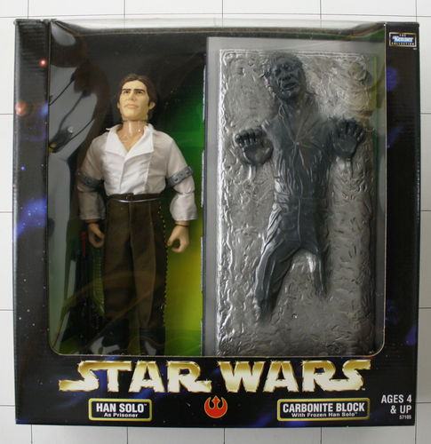 Han Solo & Carbonite Block, Star Wars, 12 Zoll Actionfigur, Kenner