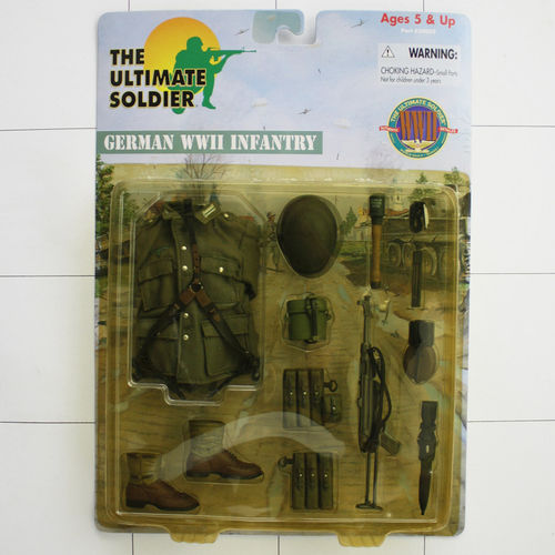 German WWII Infantry, Zubehör, Universal Soldier, 21st Century Toys
